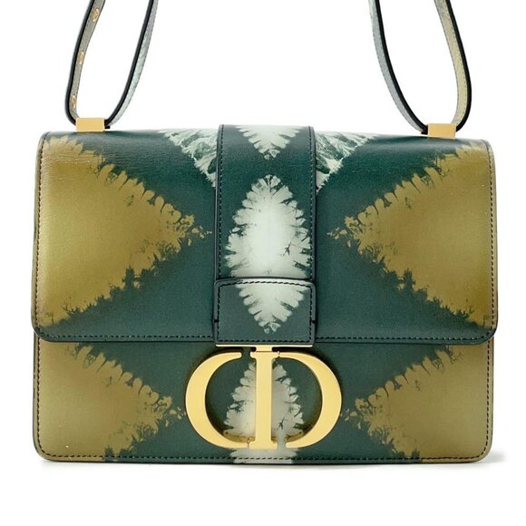 DIOR Green Leather Shoulder Bag - Picture 1 of 13